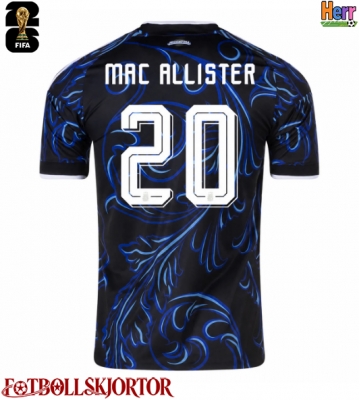 Argentina Alexis Mac Allister #20 Bortatröja VM 2026 Kortärmad